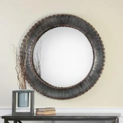 Budget ⭐ Uttermost Tanaina Wall Mirror - 46 Diam. In. 👏