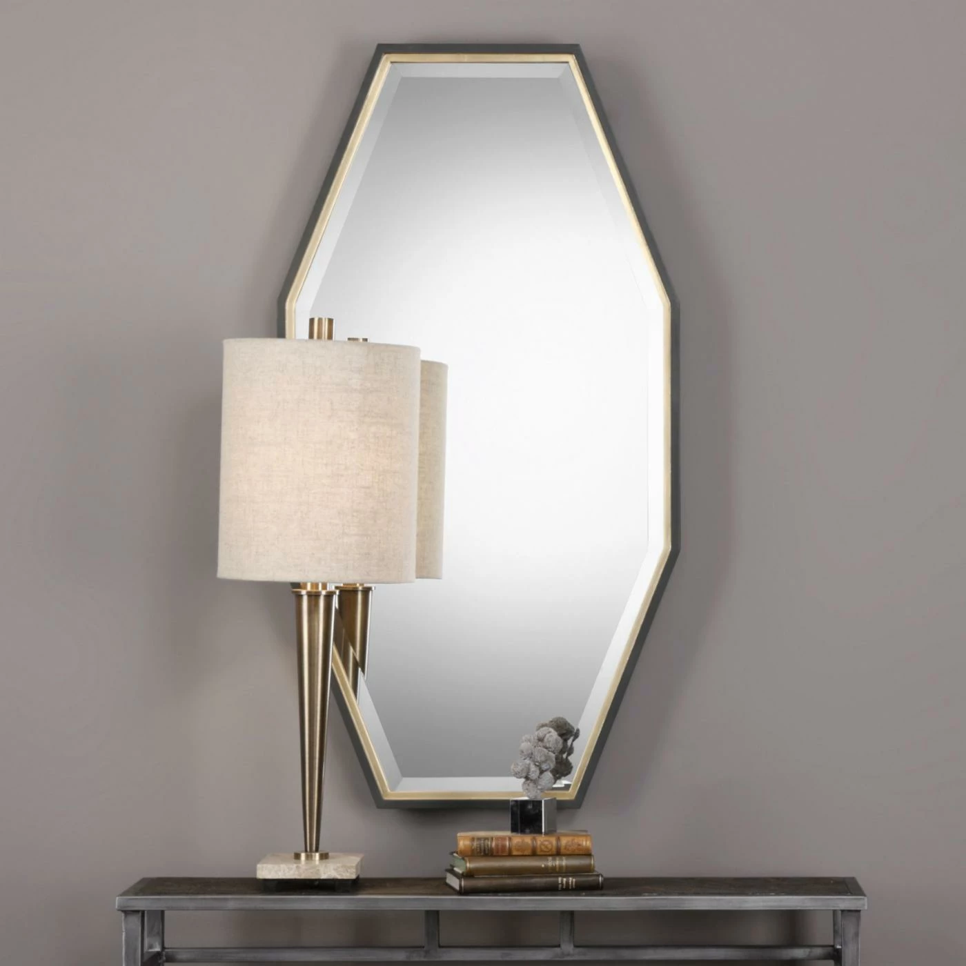 Buy β Wall Uttermost Savion Gold Octagon Mirror β