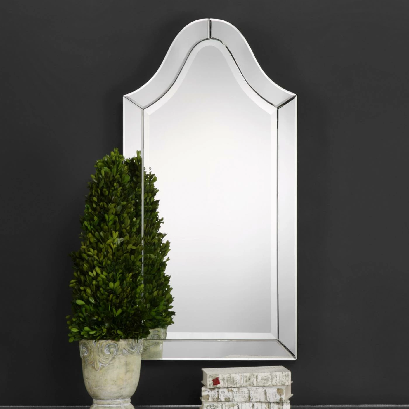 Flash Sale 🎁 Frameless Mirrors Magnolia Grove Tsuiri Arch Mirror - 20.5W X 40H 👍