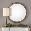 Promo 👍 Uttermost Carrizo Bronze Round Wall Mirror - 36.25W X 36.25H In. 🤩