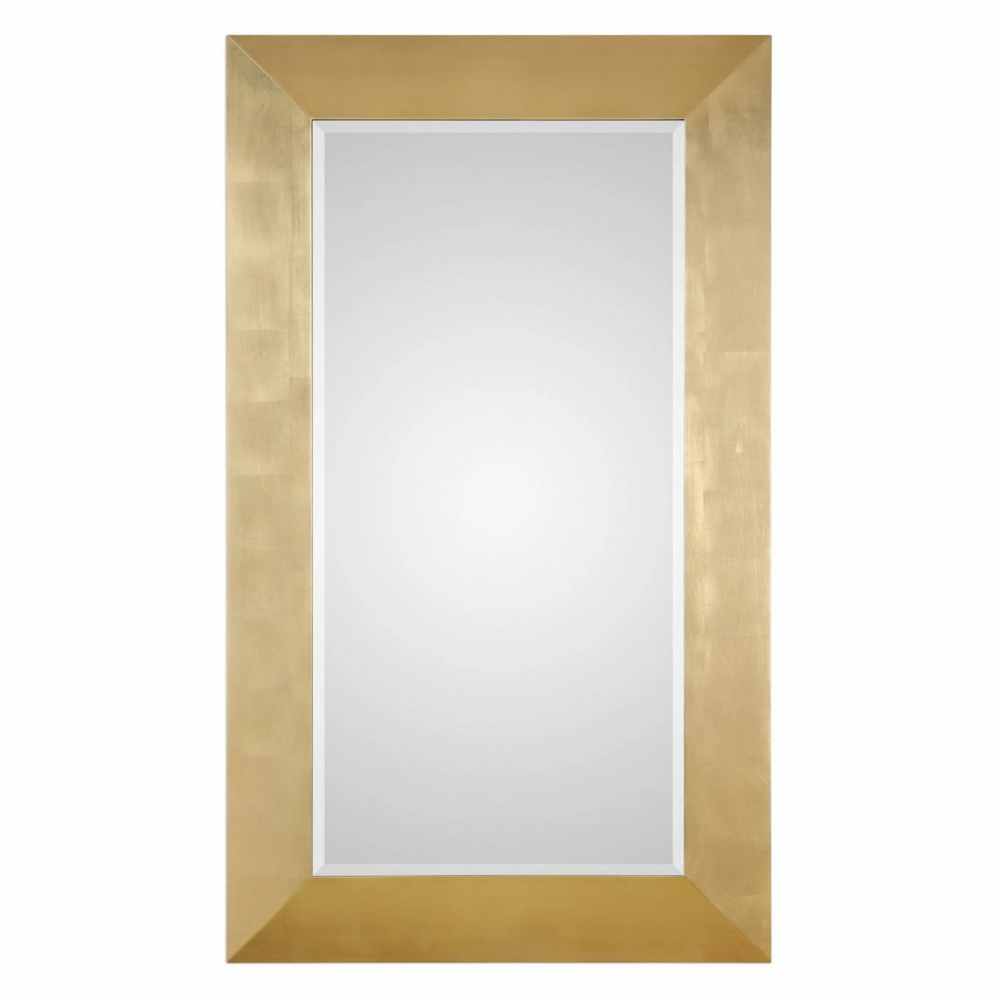 Discount π Floor & Leaning Uttermost Chaney Gold Mirror - 43.5W X 73.5H In. π
