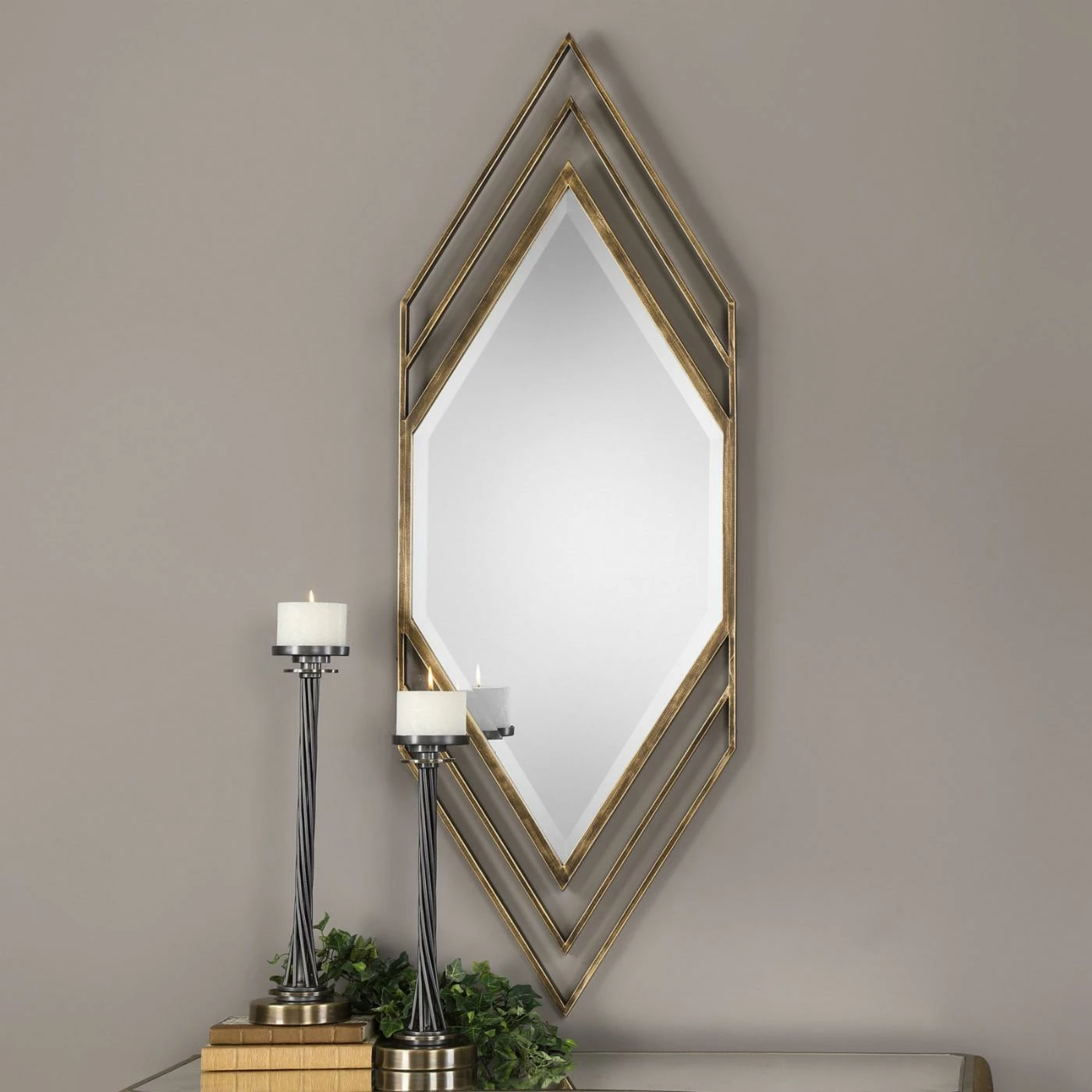 Hot Sale 🎉 Wall Uttermost Javon Chevron Mirror - 20W X 60H In. 🤩