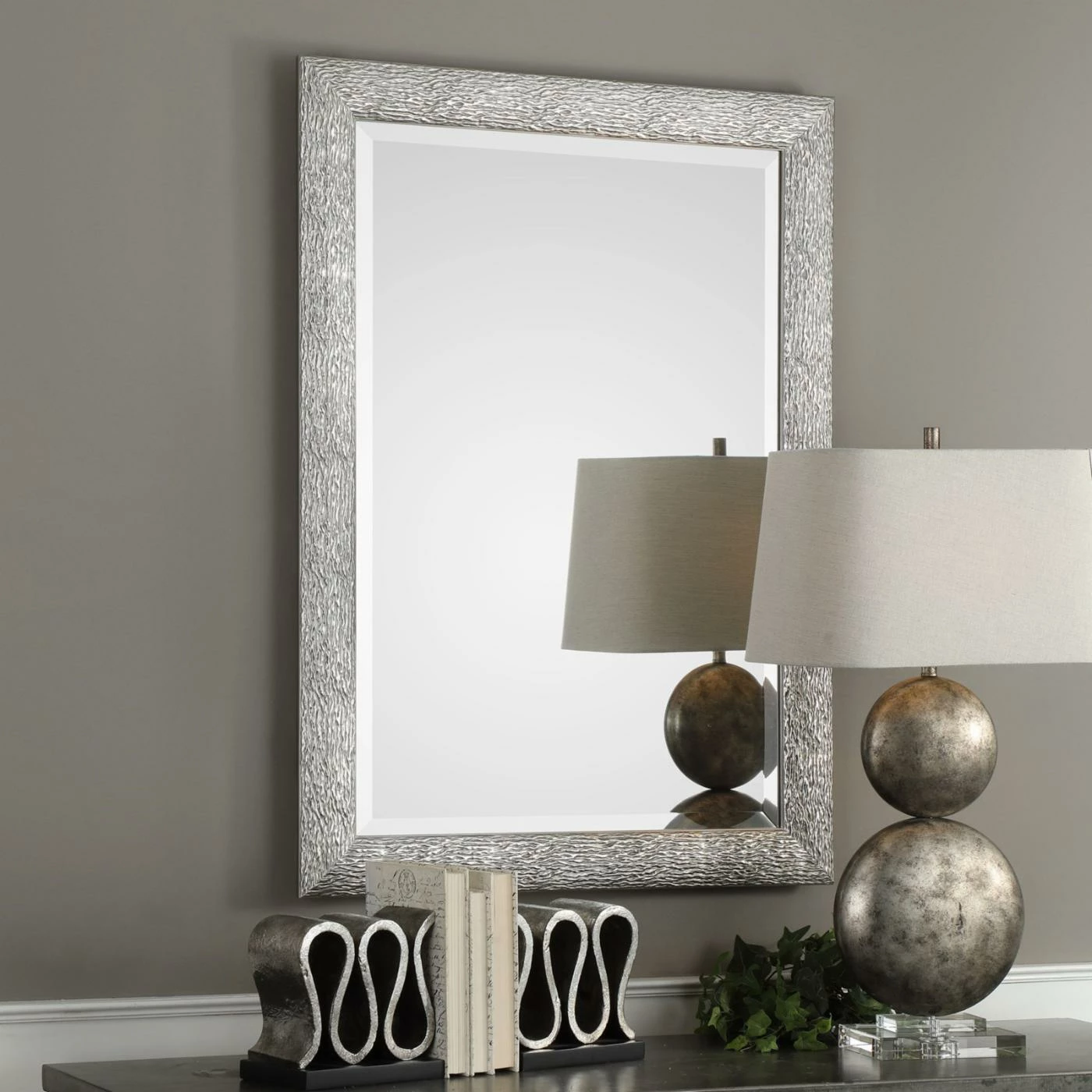 Best deal 🎁 Wall Uttermost Mossley Metallic Silver Mirror - 29.5W X 41.5H In. 👍