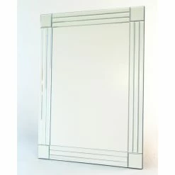 Coupon 🎁 Frameless Mirrors Wayborn Beveled Column Wall Mirror - 23.5W X 31.5H In. 🎁