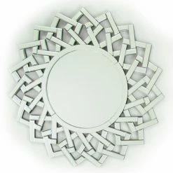 Coupon ⌛ Frameless Mirrors Wayborn MR327 Round Beveled Mirror 😍