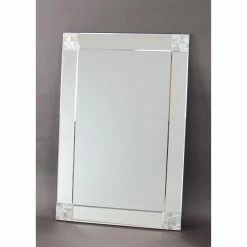 Budget 👍 Wayborn 👩 Mother Of Pearl Beveled Rectangle Wall Mirror 🌟