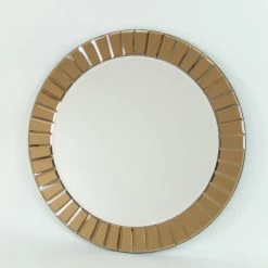 Best reviews of ⌛ Wall Wayborn Beveled Round Colored Mirror Frame 🎉