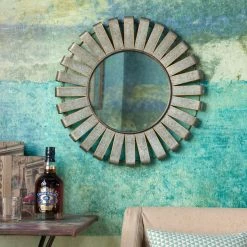 Top 10 ๐ LuxenHome Windmill Round Wall Mirror - 22.5W X 22.5H In. ๐