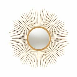 Hot Sale ๐ Baxton Studio Apollonia Sunburst Round Wall Mirror - 36 Diam. In. ๐คฉ