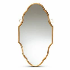 New ๐ Baxton Studio Dennis Accent Wall Mirror ๐ฏ