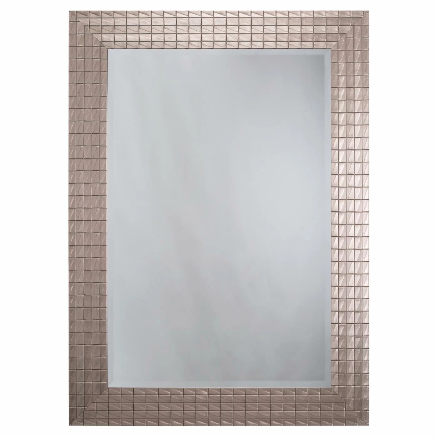 Brand new π Yosemite Home Decor Yosemite Home Silver Blocks Framed Wall Mirror π