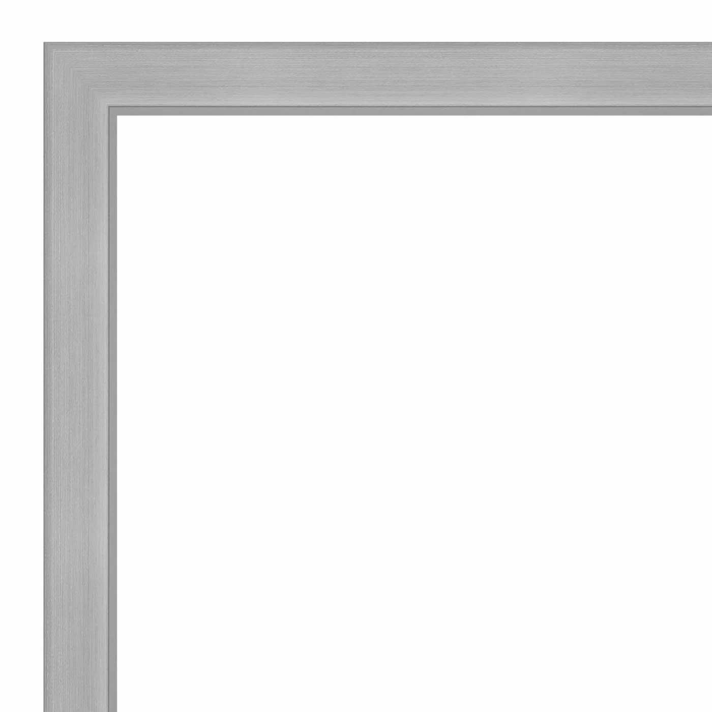 Hot Sale π Amanti Art Waveline Silver Framed Wall Mirror - 20.50 X 24.50 In π - Image 4