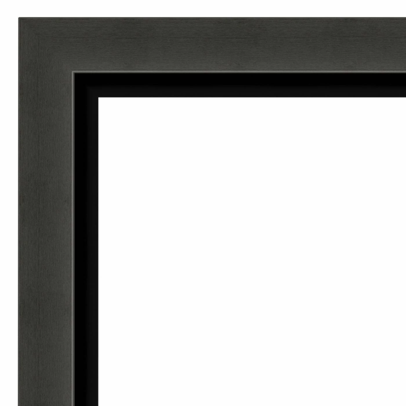 Outlet ๐ฏ Amanti Art Urban Pewter Framed Wall Mirror - 18.38 X 22.38 In โจ - Image 4