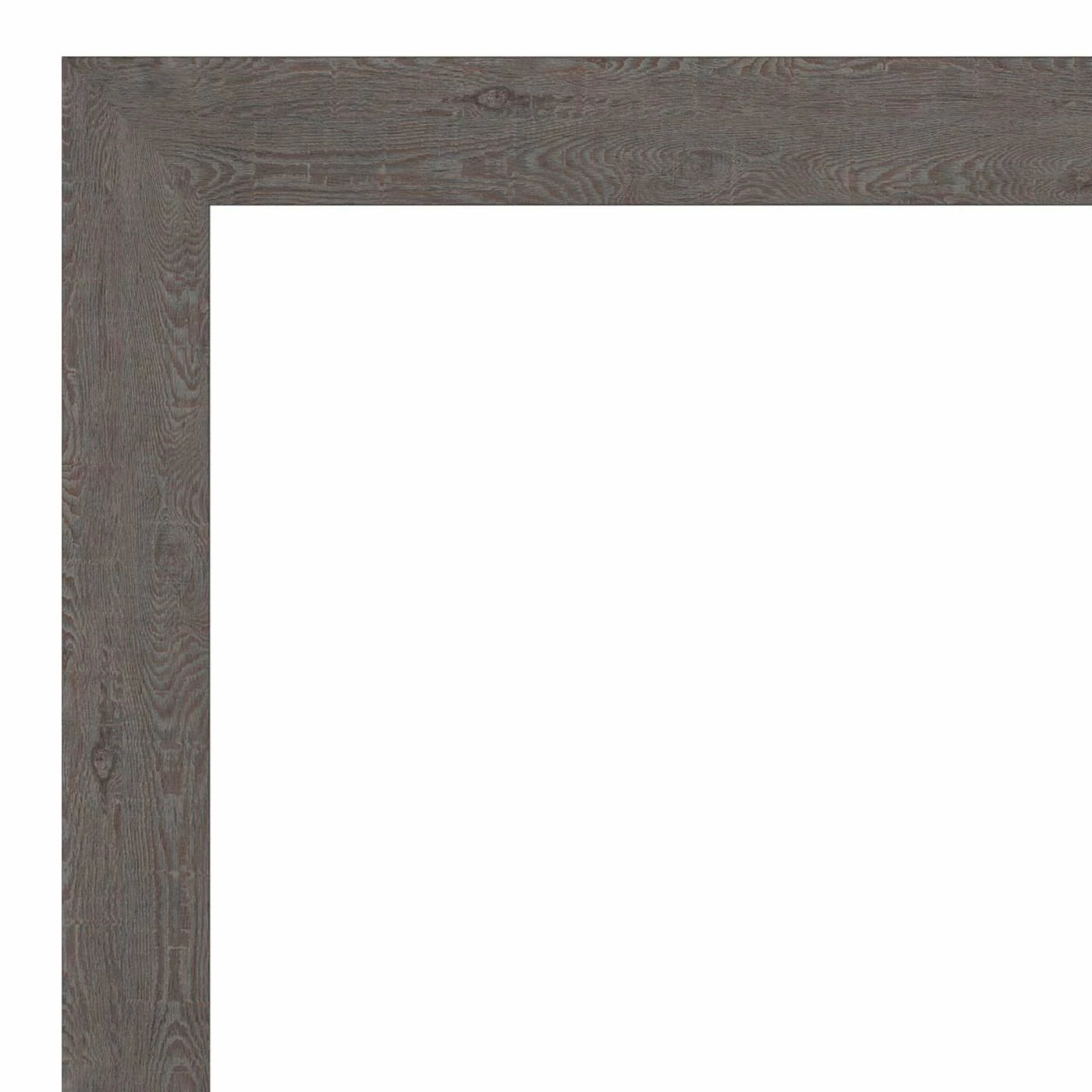 Best Sale π Amanti Art Rustic Plank Grey Narrow Framed Wall Mirror - 19.38 X 23.38 In π - Image 4