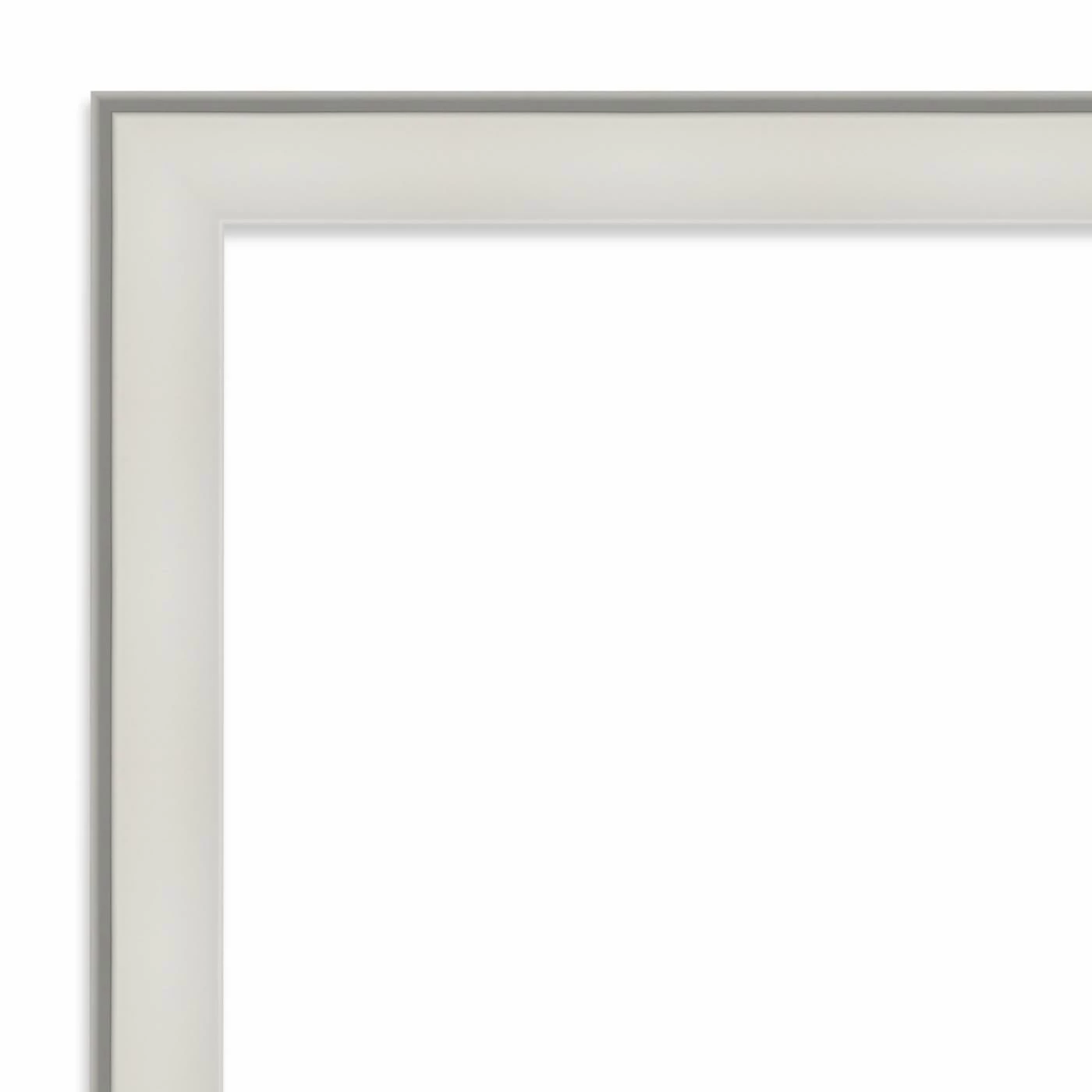 Best Sale π Amanti Art Jet Black Framed Wall Mirror - 17.38 X 21.38 In π - Image 4