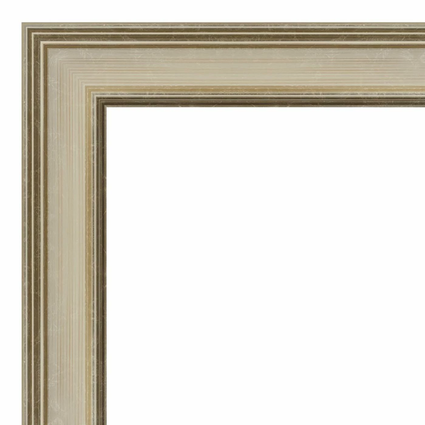 Flash Sale π Amanti Art Crackled Metallic Framed Wall Mirror - 20.88 X 24.88 In π₯ - Image 4