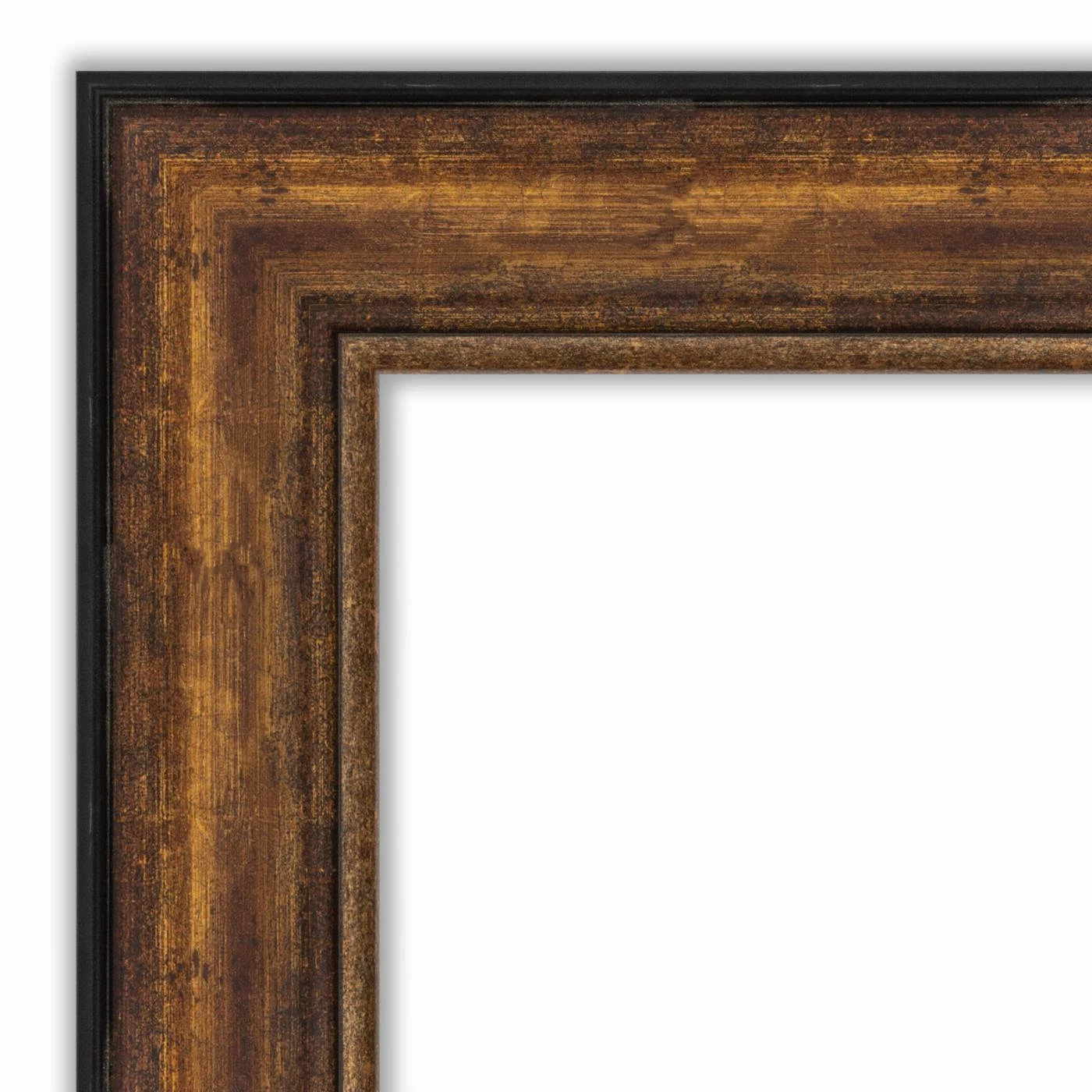 Flash Sale ⌛ Amanti Art Bark Rustic Char Framed Wall Mirror - 21.12 X 25.12 In ❤️ - Image 4
