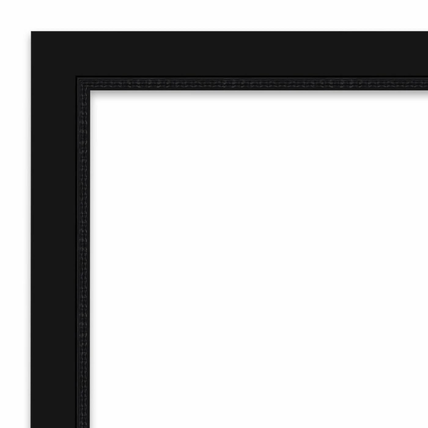 Cheapest π Amanti Art Avon Black Narrow Framed Wall Mirror - 17.88 X 21.88 In π - Image 4