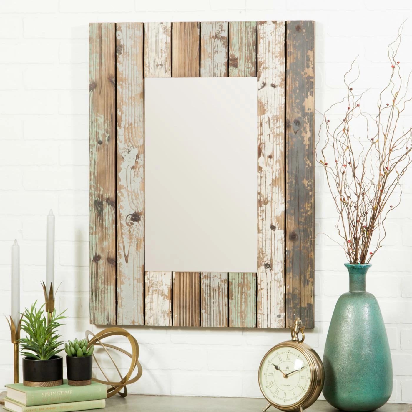 New π€© Aspire Home Accents Torres Farmhouse Wall Mirror - 23.5W X 28.5H In. β€οΈ - Image 5
