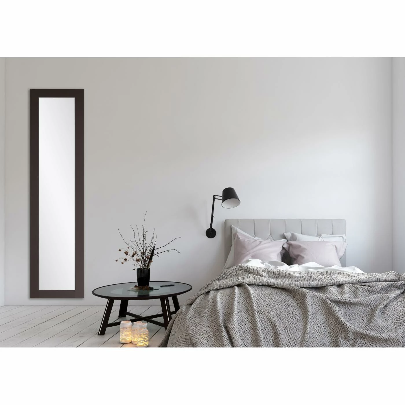 Best reviews of 🛒 BrandtWorks Designers Choice Classic Wall Mirror - Matte Black ✔️ - Image 5