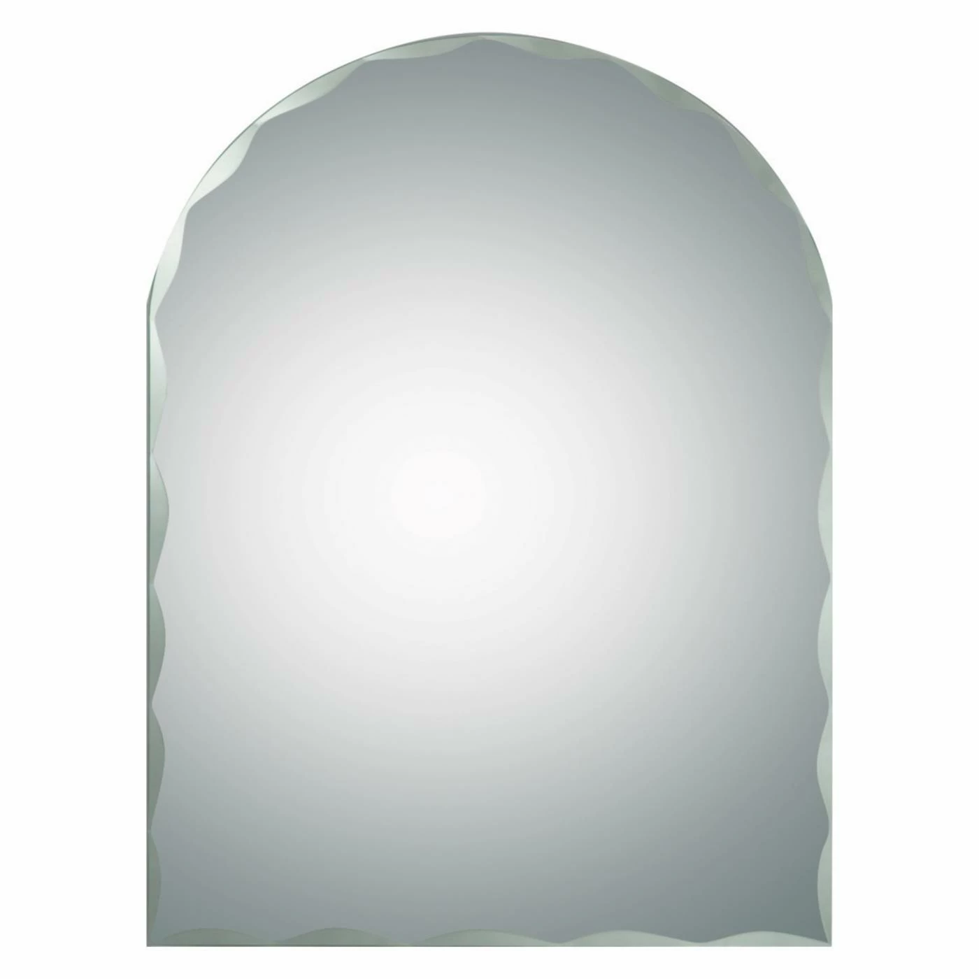 Cheapest 🎉 Frameless Mirrors Decor Wonderland Rita Modern Arched Bathroom Mirror 🛒 - Image 5