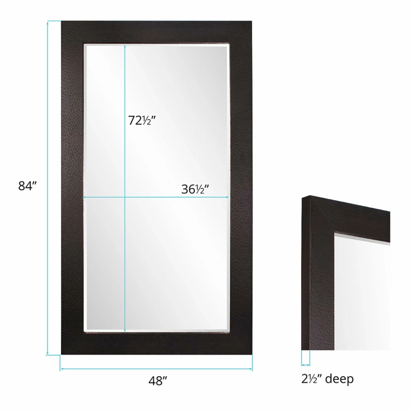 Promo ๐ Floor & Leaning Elizabeth Austin Wilde Wall Mirror - 48W X 84H In. ๐ - Image 5