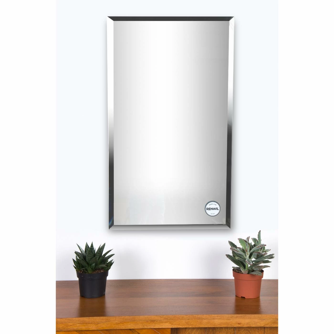 Promo π Renwil Frameless Mirrors Ren-Wil Frameless Beveled Rectangle Wall Mirror - 20W X 34H In. π - Image 5