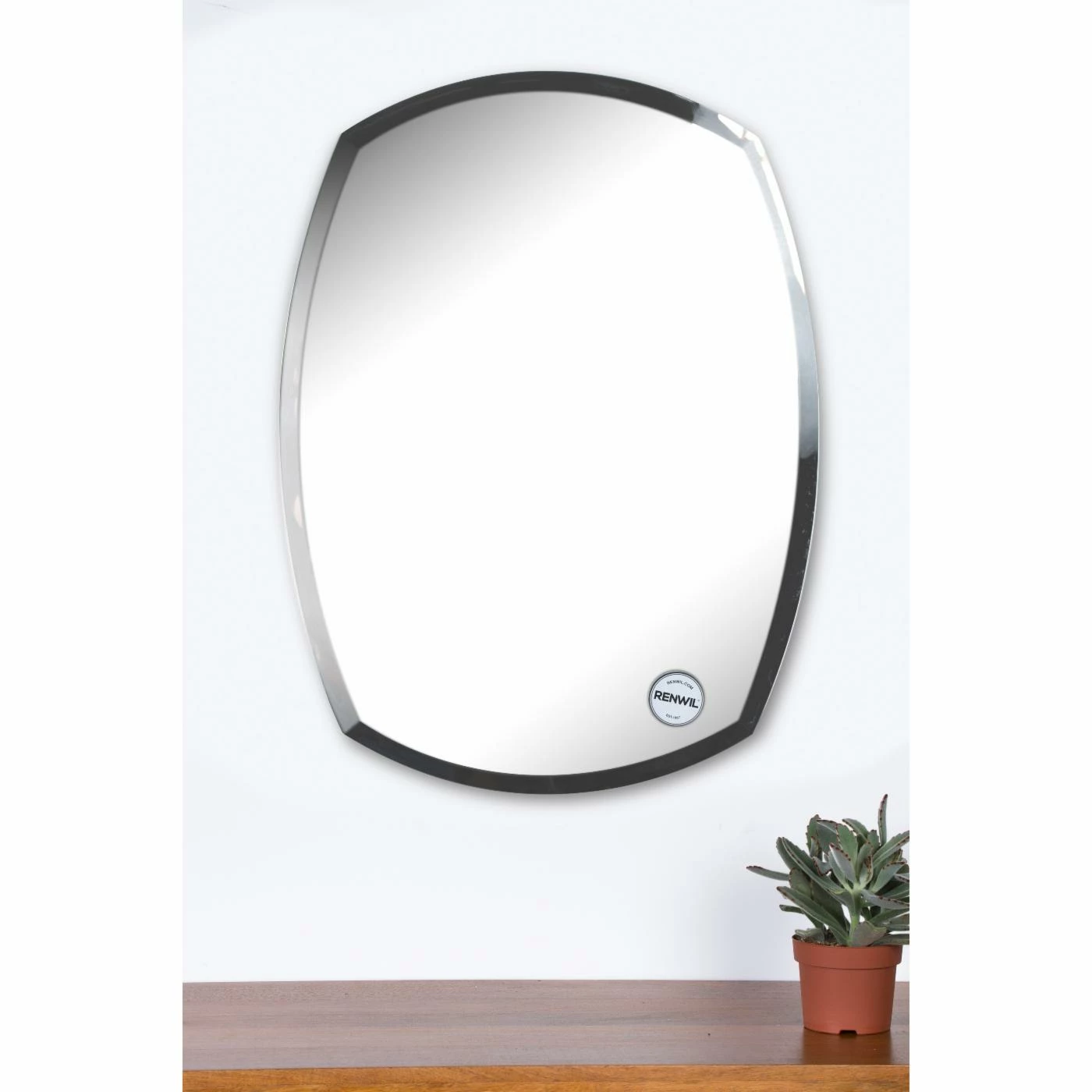 Deals π Renwil Ren-Wil Polished Edge Wall Mirror - 24W X 32H In. π - Image 5