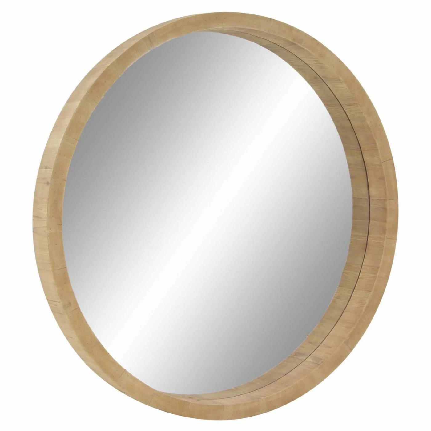 Best reviews of โญ DecMode Round Wooden Wall Mirror ๐ฅ - Image 5