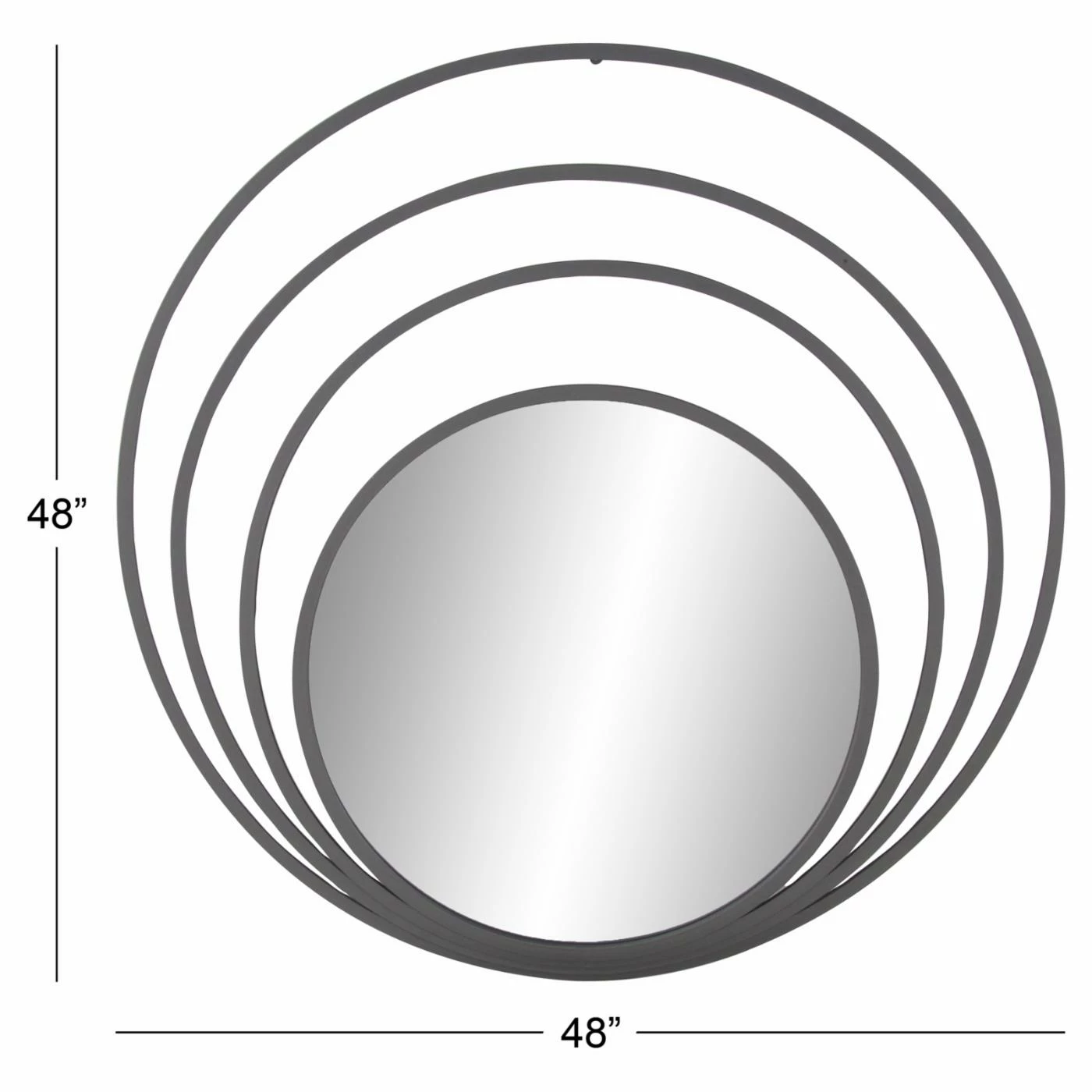 Coupon π₯° DecMode Iron Concentric Wall Mirror π₯ - Image 5