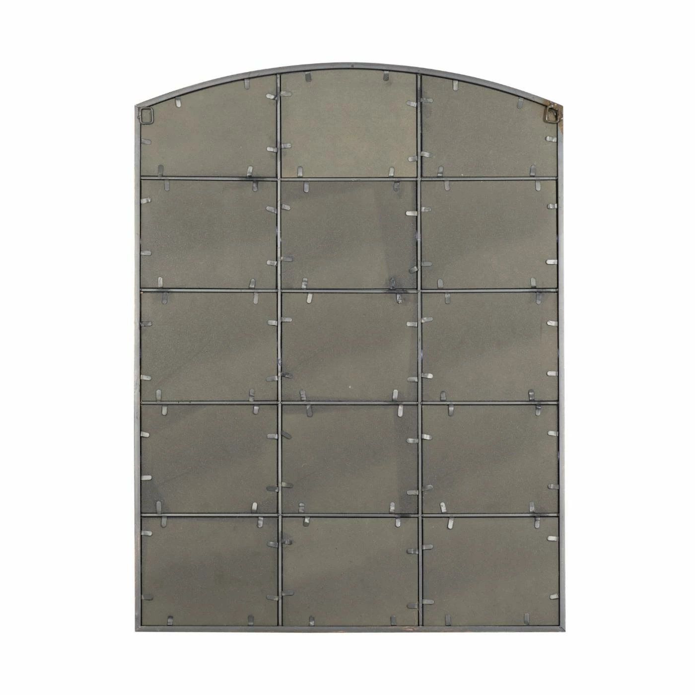 Best reviews of π₯ DecMode Wood And Iron Arched Window Paneled Glass Wall Mirror - 36W X 48H In. π€© - Image 5