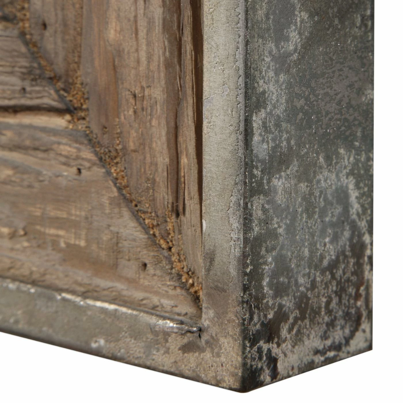 New β HumbleNest Trego Farmhouse / Cottage Weathered Wood Wall Mirror - 25.25W X 37.25H In. π₯ - Image 5